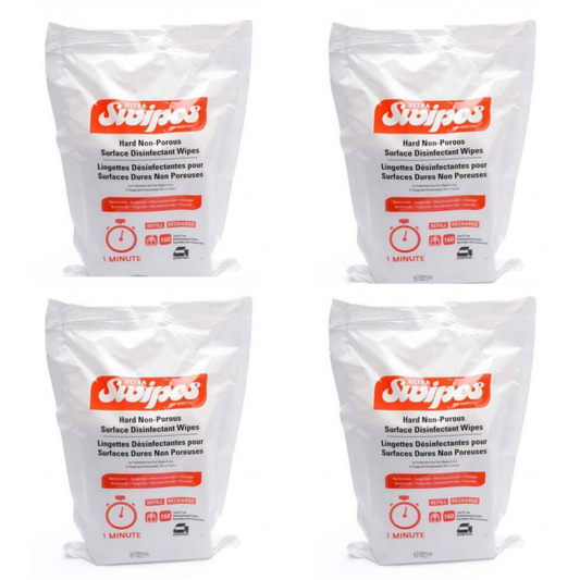 Ultra Swipes Hard Surface Disinfectant Towelettes Premoistened (4 Refills) expires sept. 2023