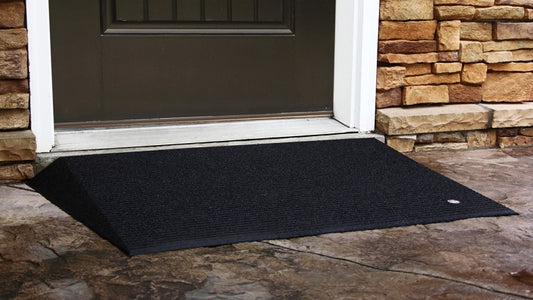 EZ-Access TRANSITIONS Angled Entry Mat 1.5 Riser x 34w x 12 Length
