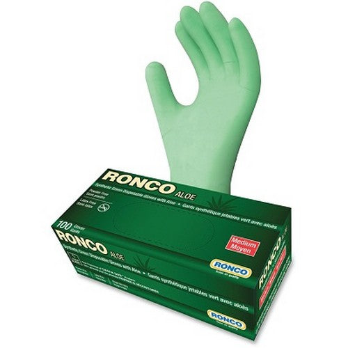 RONCO ALOE Synthetic Stretch Disposable Glove 5 mil (1000-Case)