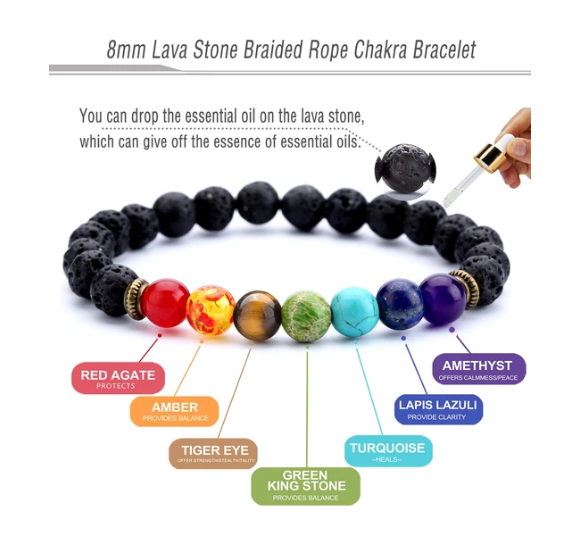 Lava Stone Beads Bracelets