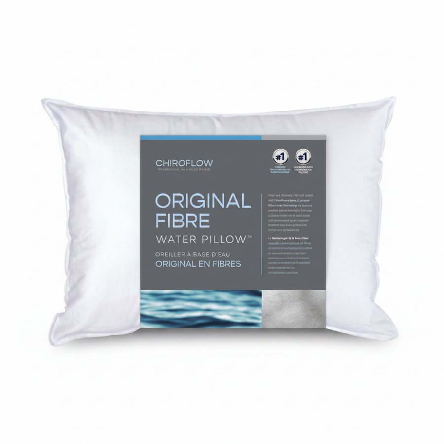 Chiroflow Waterbase Pillow – Adjustable Neck Support for Better Sleep