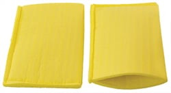 Electrode Sponge, 3 in. x 4.75 in. , Yellow, 4-pk