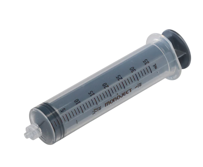 Monoject Regular Luer Tip Syringe. 35Cc, Sterile (30/Bx)