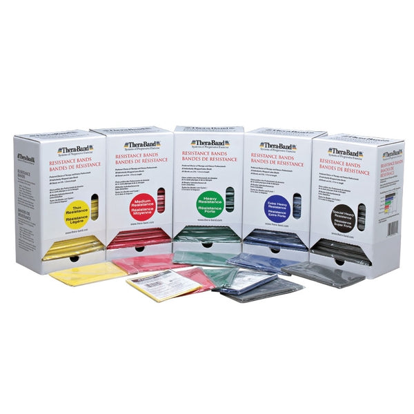 TheraBand Resistance Band Dispenser Packs