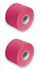 Spider Tech Original Tape Kinesiology Tape Pink 2 Roll Pack -Made in Canada