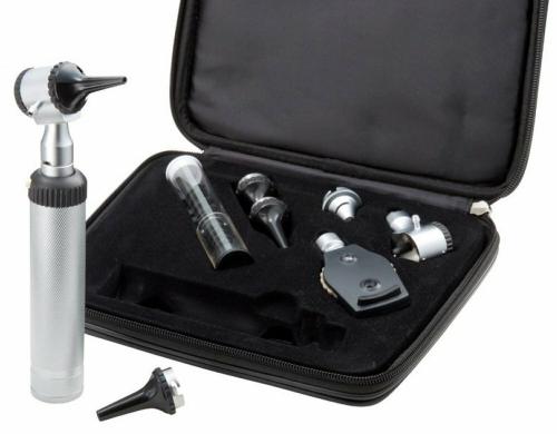 Ensemble de diagnostic d'otoscope et d'ophtalmoscope ADC 2.5V