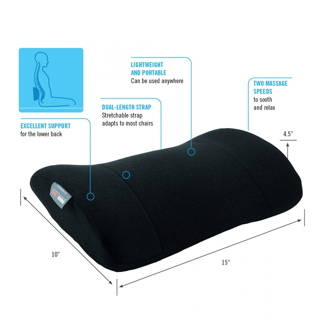 The Obus Forme Side To Side with Massage