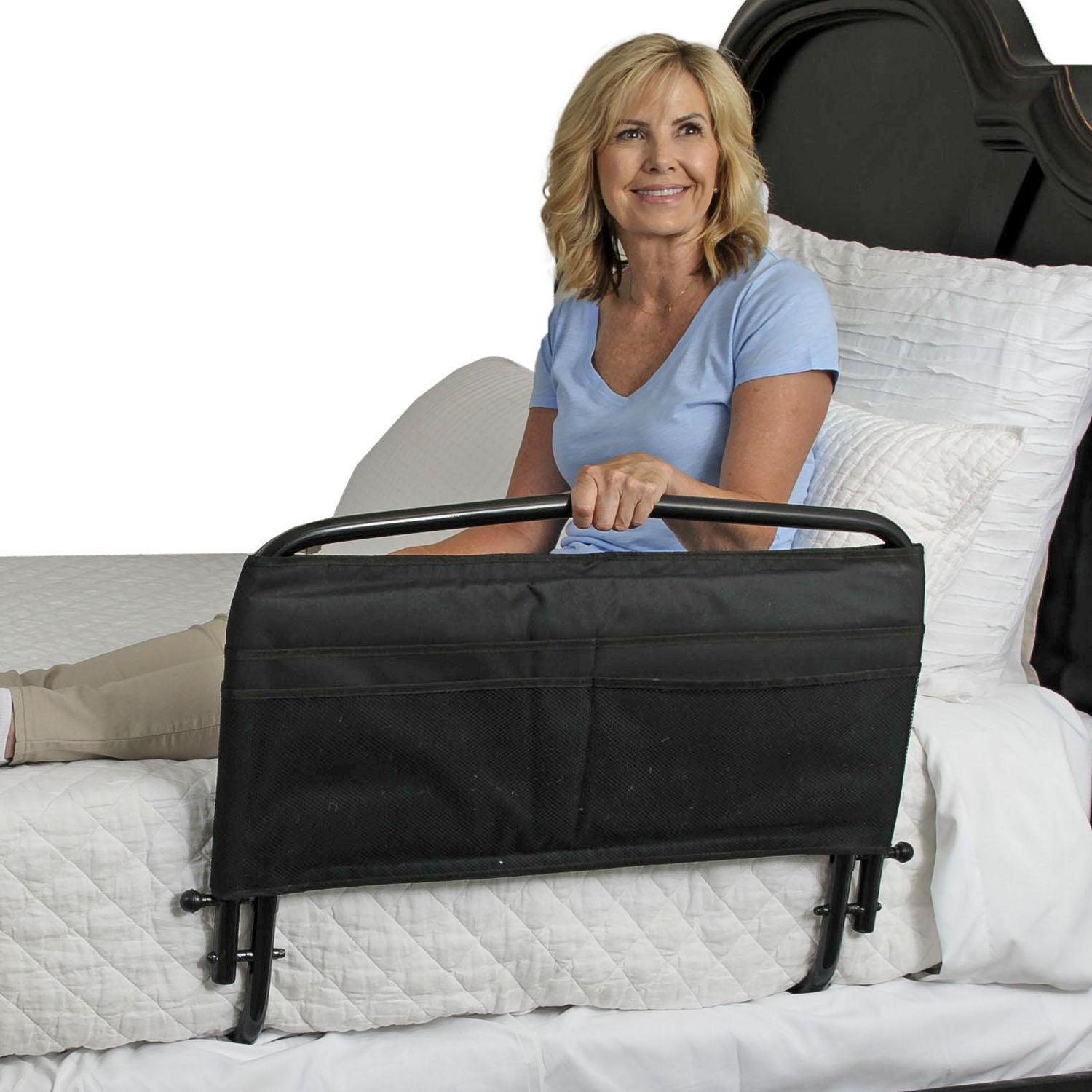 Stander 30 Inch Safety Bed Rail & Padded Pouch – MyWellCare