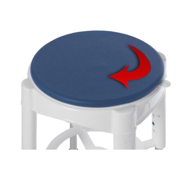 Tabouret de douche à siège pivotant Drive