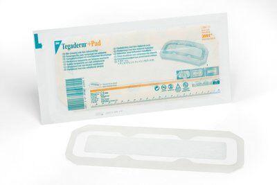 3M Tegaderm +Pad Film Dressing with Non-Adherent Pad - SpaSupply
